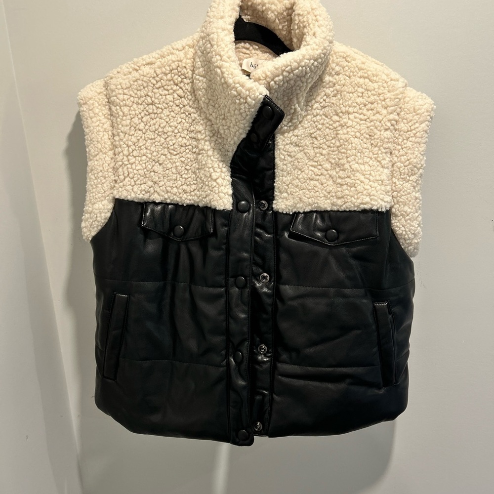 Bohme Lets Get Lost Vegan Vest in Black